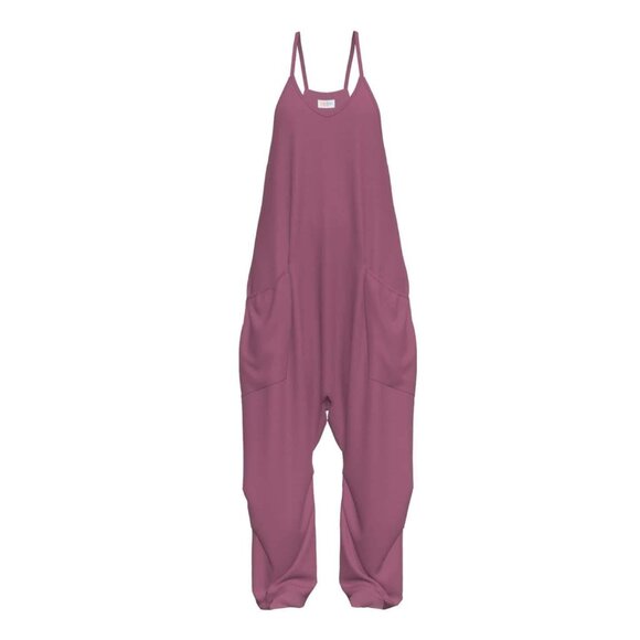 BRAND NEW Lularoe Women’s Sz Medium Bridget Rose Lounge Jumpsuit - Picture 1 of 1